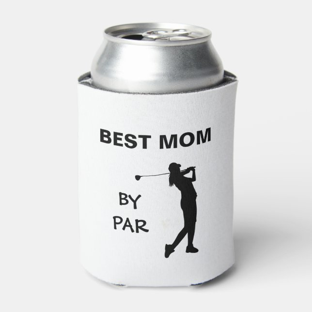 Rafraîchisseur Pour Canette Golf Mommy Golfer Pun Fête des mères Meilleure mam (Can devant)