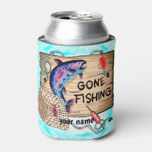 Rafraîchisseur Pour Canette Gone Fishing peut refroidir