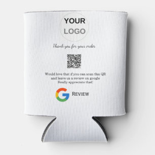 Rafraîchisseur Pour Canette Google examen logo de l'entreprise Analyser QR exa