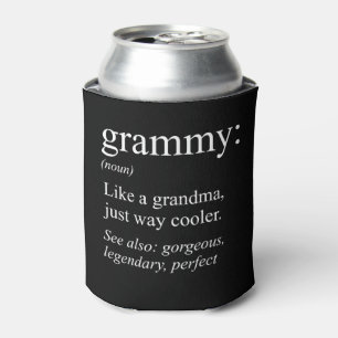 Rafraîchisseur Pour Canette Grammy Definition, Grand-mère, Cadeau Nana