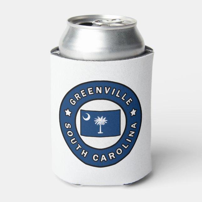 Rafraîchisseur Pour Canette Greenville Caroline du Sud (Can devant)