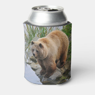 Rafraîchisseur Pour Canette Grizzly Oear Wildlife Animal Photographie