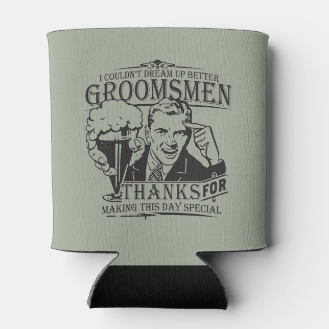 Rafraîchisseur Pour Canette Groomsmen (Dos)