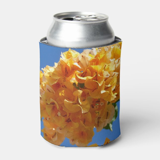 Rafraîchisseur Pour Canette Groupe de bougainvilliers d'or Floral (Can devant)