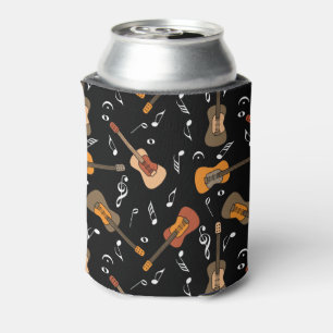 Rafraîchisseur Pour Canette Guitare Music Notes Motif Cravate