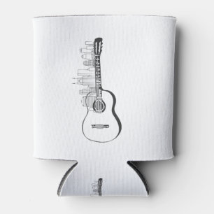 Rafraîchisseur Pour Canette Guitare Skyline de Nashville