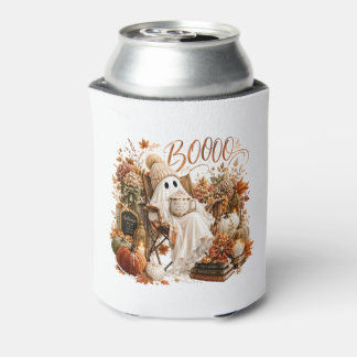 Rafraîchisseur Pour Canette Halloween d'automne Fantôme Mignon Hou
