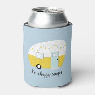 Rafraîchisseur Pour Canette Happy Campers Retro Vintage Can Cooler