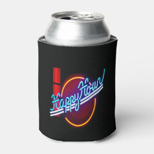 Rafraîchisseur Pour Canette Happy Hour Neon Signé Porte-boisson