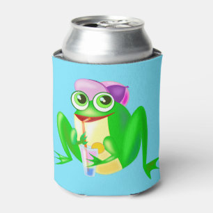 Rafraîchisseur Pour Canette Happy Party Frog Can Cooler