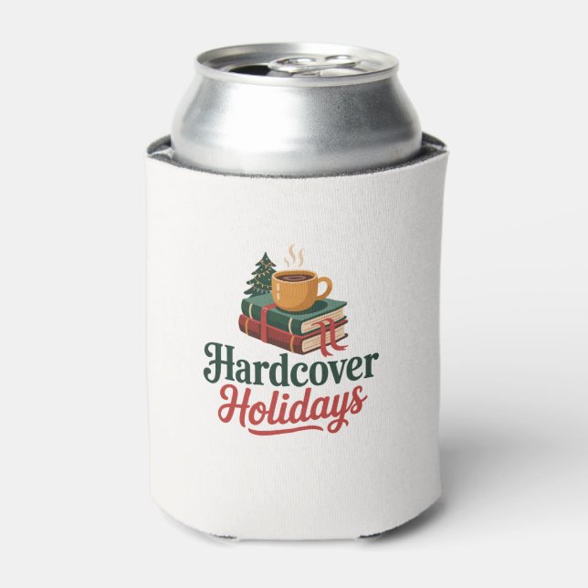 Rafraîchisseur Pour Canette Hardcover Holidays Festive Drink (Can devant)