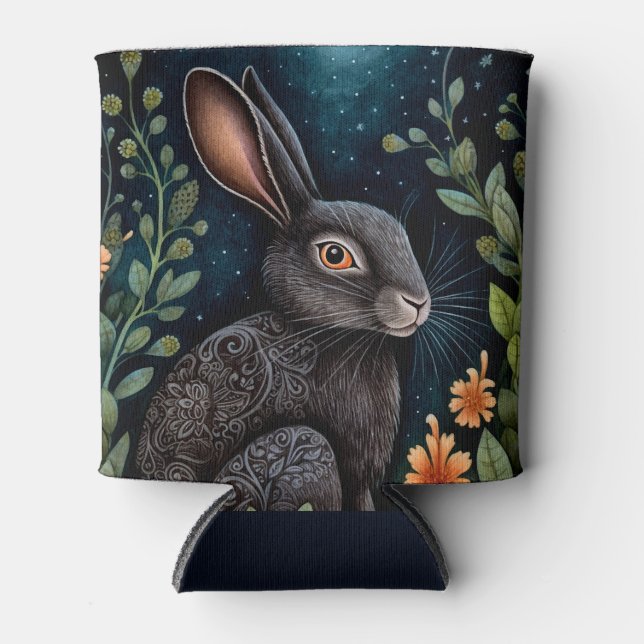 Rafraîchisseur Pour Canette Hare de minuit (Devant)