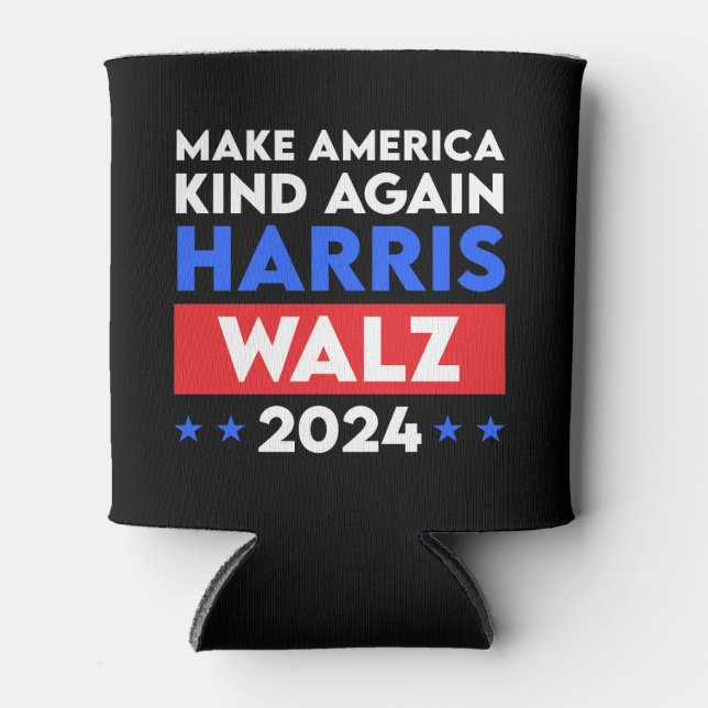 Rafraîchisseur Pour Canette Harris Walz 2024 Rendre l'Amérique (Devant)