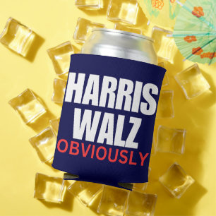 Rafraîchisseur Pour Canette Harris Walz ÉVIDEMMENT   Harris Walz 2024 Évidemme