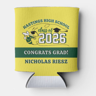 Rafraîchisseur Pour Canette Hastings NY Buzz Message personnalisé Grad