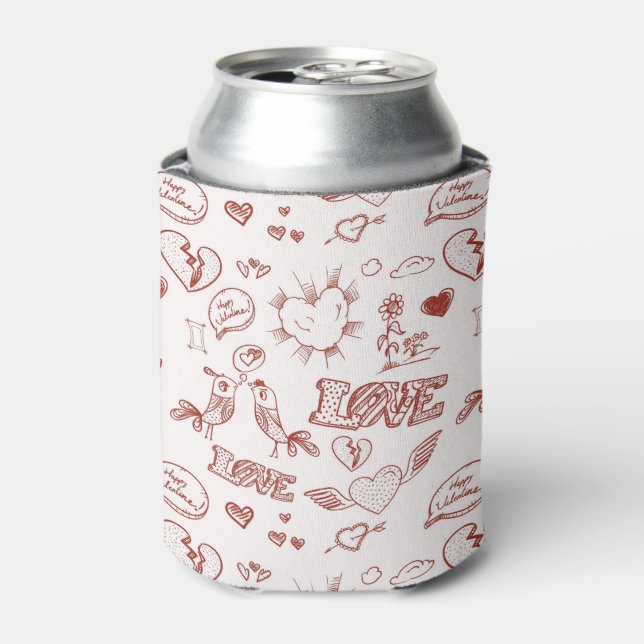 Rafraîchisseur Pour Canette Heureuse Sainte-Valentin (Can devant)