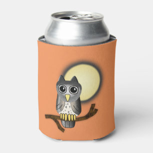 Rafraîchisseur Pour Canette Hibou d'Halloween