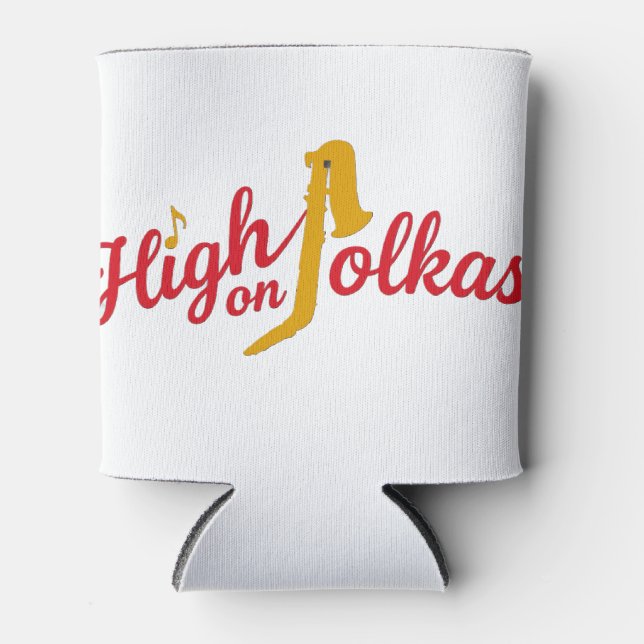 Rafraîchisseur Pour Canette High on Polkas Logo Can Cooler (Devant)