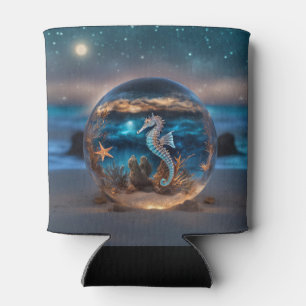 Rafraîchisseur Pour Canette Hippocampe étoile de mer Fantastique nautique