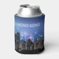 Hong Kong Island Skyline Panorama Souvenir de nuit