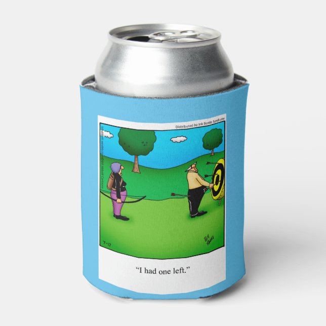 Rafraîchisseur Pour Canette Humour Hilarious à l'arc peut refroidir cadeau (Can devant)