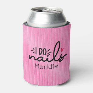 Rafraîchisseur Pour Canette I Do Nails Red Heart Personnalisé