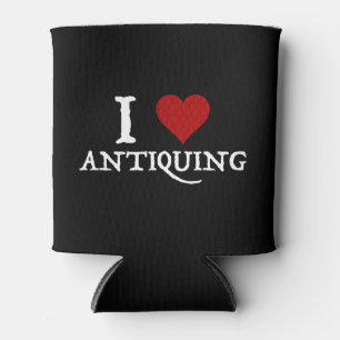 Rafraîchisseur Pour Canette I Love (Coeur) Antiquité