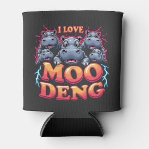 Rafraîchisseur Pour Canette I Love Moo Deng Baby Hippo Amateurs