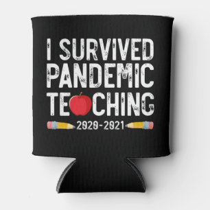 Rafraîchisseur Pour Canette I Survived Pandemic Teaching 2020 2021 Apple