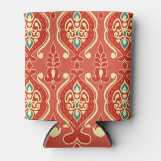 Rafraîchisseur Pour Canette Ikat artisanal : Tissu Boho Ethnique