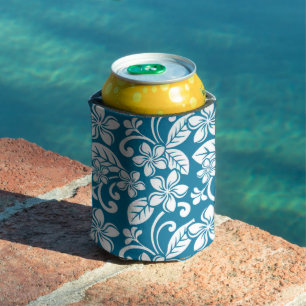RAFRAÎCHISSEUR POUR CANETTE ÎLE PLUMERIA (CARAÏBE BLEU)