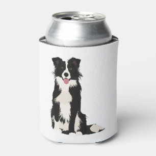 Rafraîchisseur Pour Canette Illustration Collie Bordure !