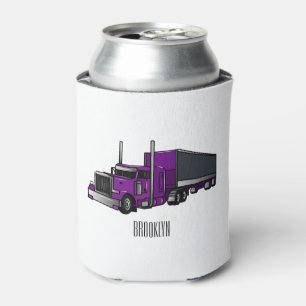 Rafraîchisseur Pour Canette Illustration de camion semi-remorque