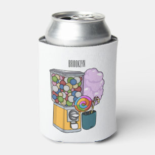 Rafraîchisseur Pour Canette Illustration de dessin de bonbon
