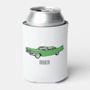 Rafraîchisseur Pour Canette Illustration de dessin de voiture classique 1959
