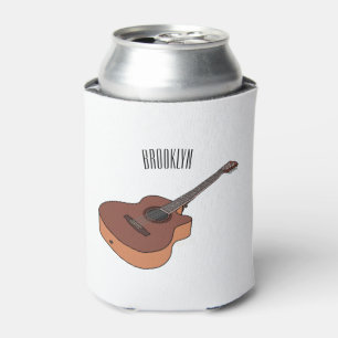 Rafraîchisseur Pour Canette Illustration de guitare acoustique