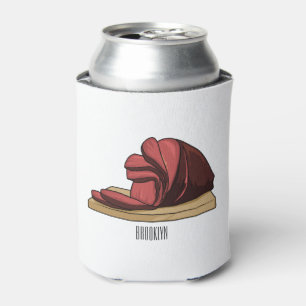 Rafraîchisseur Pour Canette Illustration de jambon
