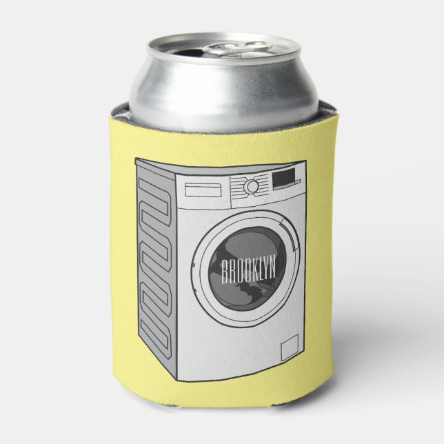 Rafraîchisseur Pour Canette Illustration de la machine à laver (Can devant)
