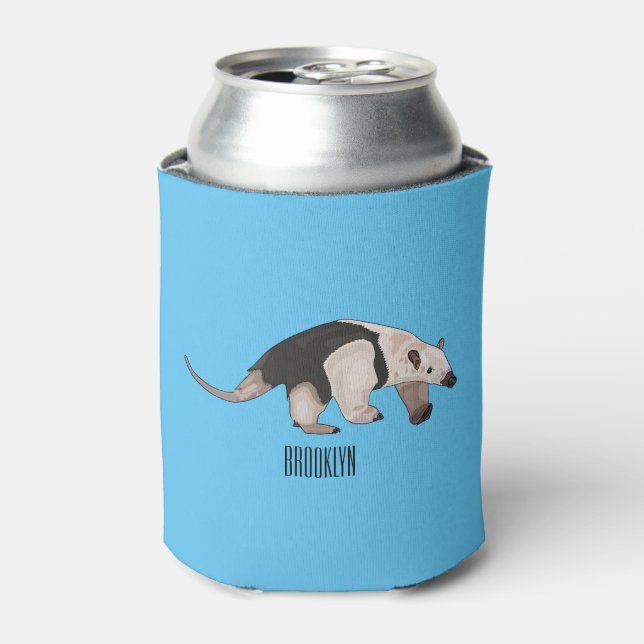 Rafraîchisseur Pour Canette Illustration de Tamandua (Can devant)