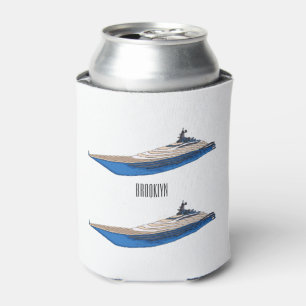Rafraîchisseur Pour Canette Illustration de yacht