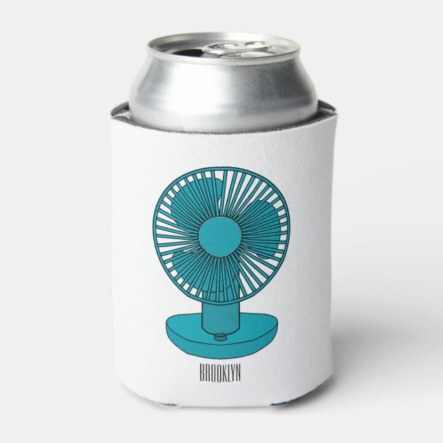 Rafraîchisseur Pour Canette Illustration du ventilateur (Can devant)