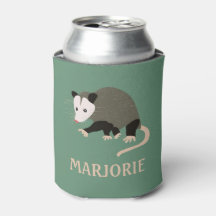 Illustration Possum mignon Vert clair Personnalisé
