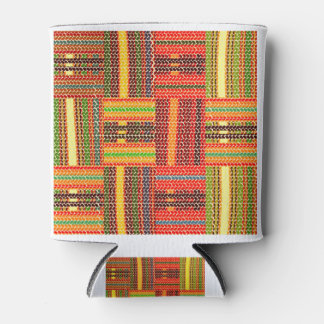 Rafraîchisseur Pour Canette imprimé kente african