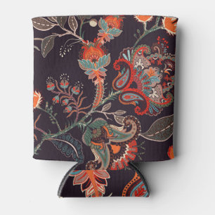 Rafraîchisseur Pour Canette Indien Floral Grande Nature sans joint