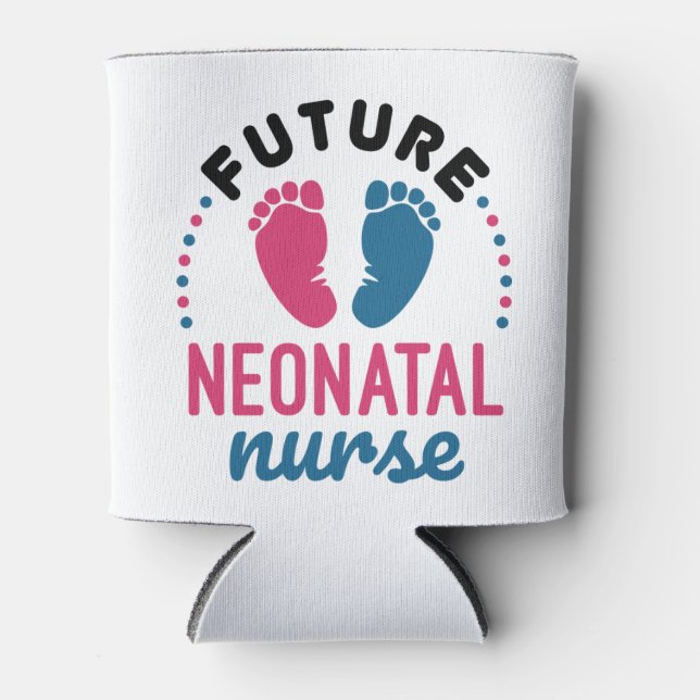 Rafraîchisseur Pour Canette Infirmière néonatale future Préemie NICU Infirmièr (Devant)