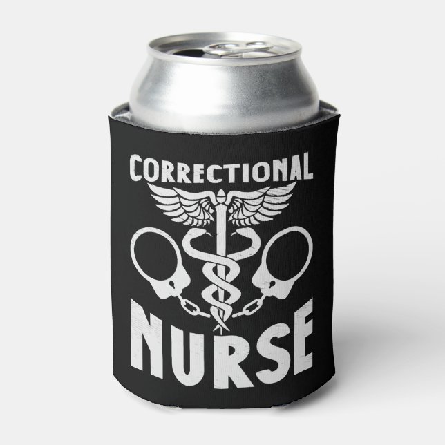 Rafraîchisseur Pour Canette Infirmière pénitentiaire (Can devant)