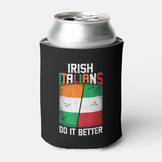 Rafraîchisseur Pour Canette Irlandais Italien Drôle Irlandais Italiens Faire M (Can devant)