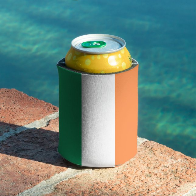 Rafraîchisseur Pour Canette Irlande National Flag, standard irlandais, bannièr (Piscine in situ)