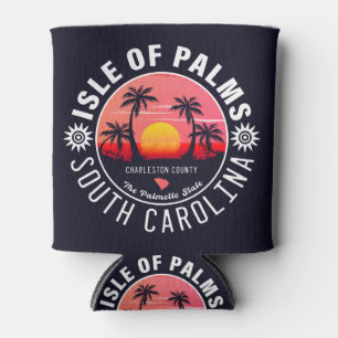 Rafraîchisseur Pour Canette Isle of Palms SC Retro Sunset Souvenirs 80s
