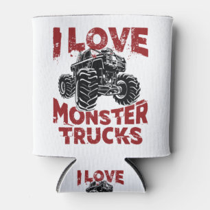 Rafraîchisseur Pour Canette J'adore les camions Monster